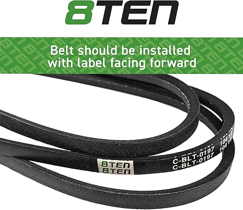 Miniatura 3 de 8TEN Cinturón de cubierta para cortacésped Cub Cadet de 38 pulgadas 1515 1525 tractores de césped 754-0641 954-0641