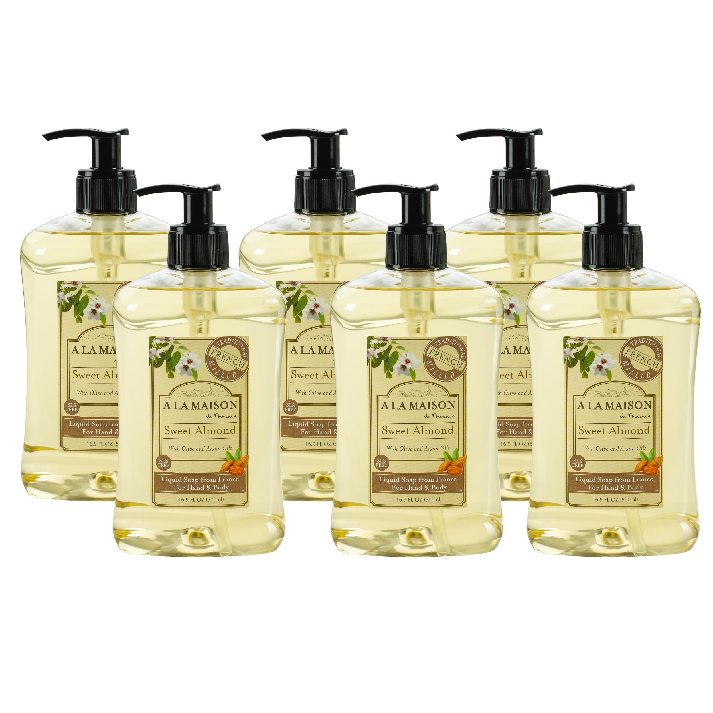 Amazon.com : A LA MAISON French Liquid Hand Soap, Almond - Natural