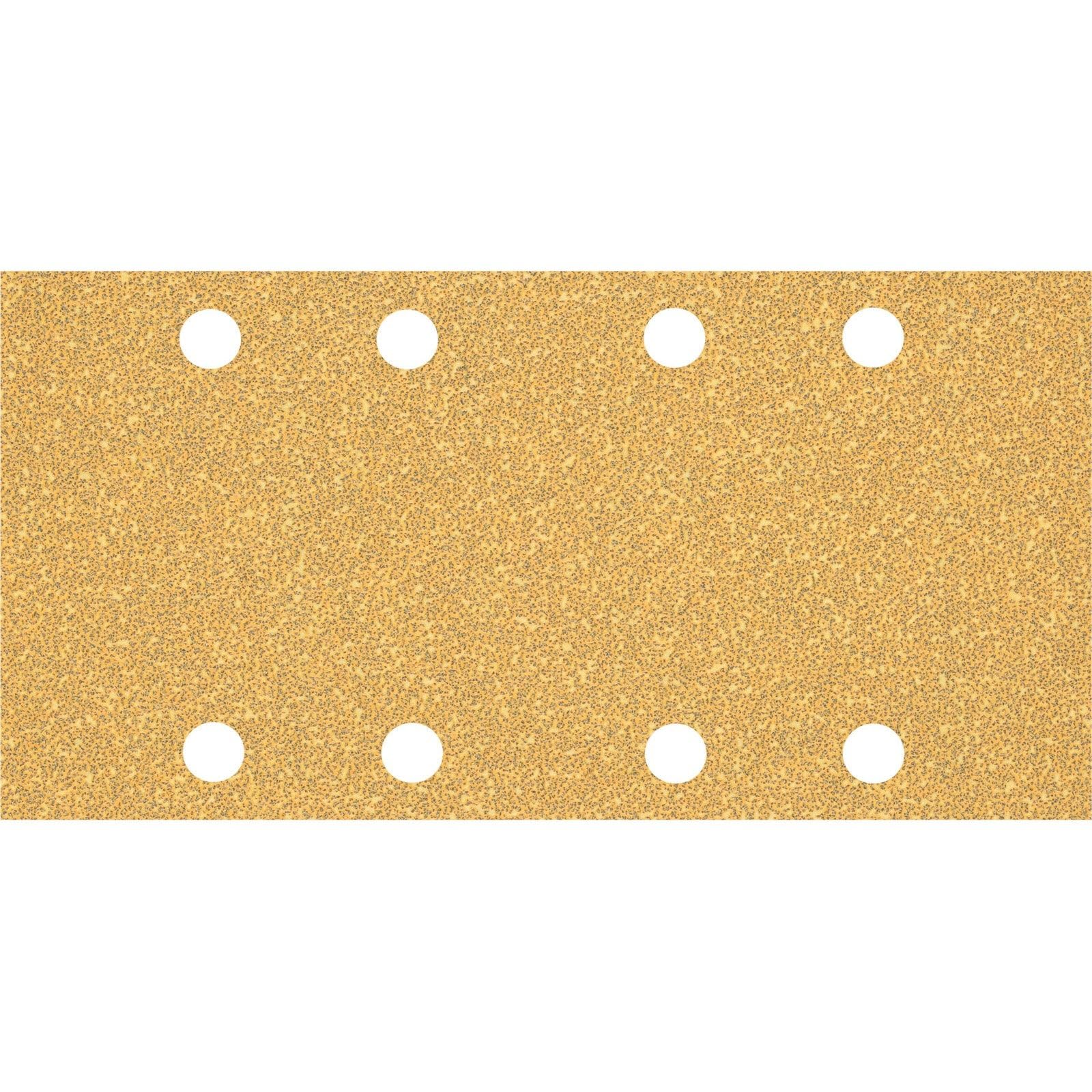 Bosch 50x EXPERT C470 Sandpaper (for Paint on wood, Hardwood, Ø 93x186 mm, Grit 40, Professional Accessory Orbital Sander)