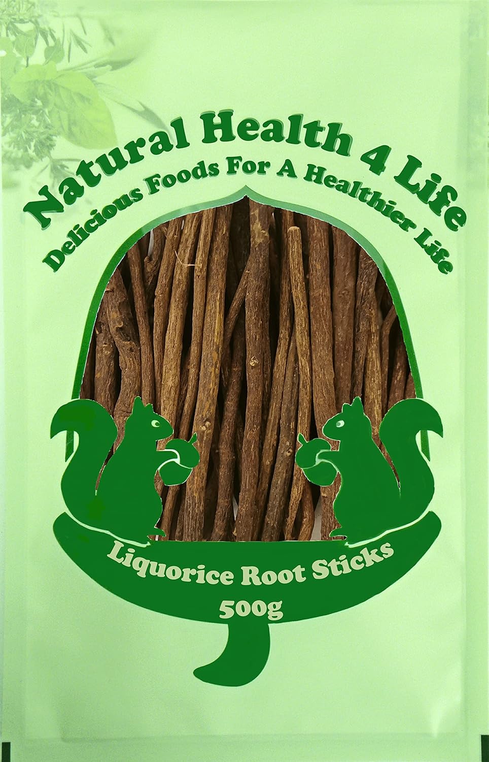Natural Health 4 Life Herbal Dried Licorice/Liquorice Root Sticks Chew