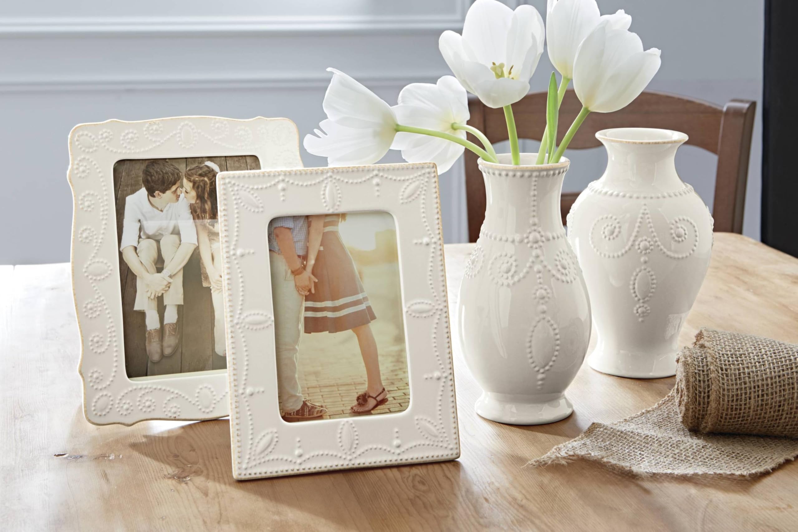 Amazon.com - Lenox 858821 White French Perle 5