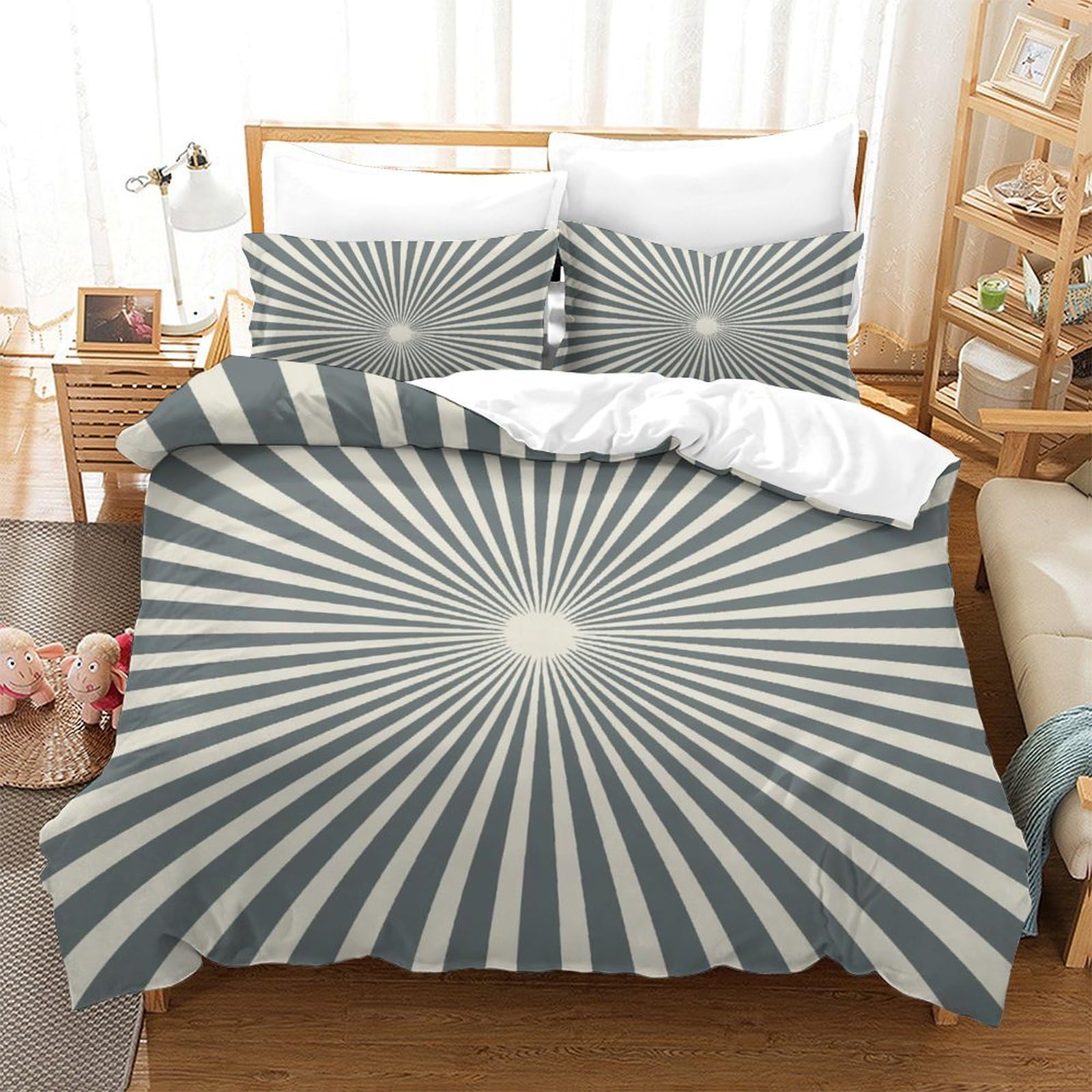 Housse de couette Vertige 3D pour transformer votre chambre en cocon doux