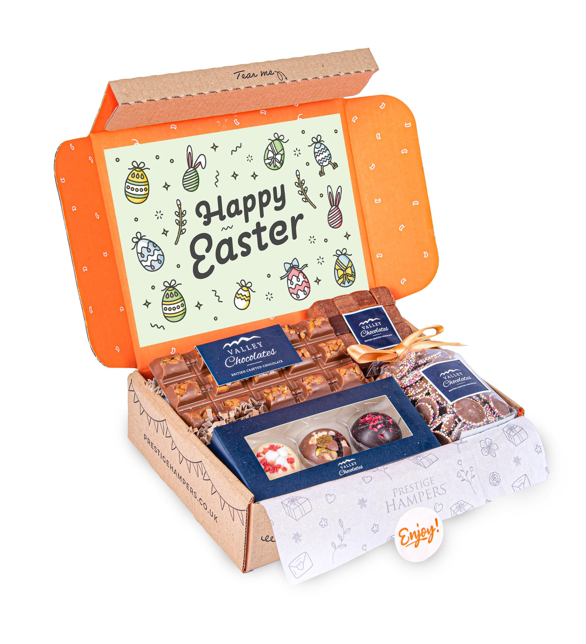 Happy Birthday Chocolate Celebration Postal - Letterbox Gift - Sweet Hamper - Birthday Present - Chocolate Lovers Gift - Birthdays Gifts - Chocolates Hamper - Postal Gift