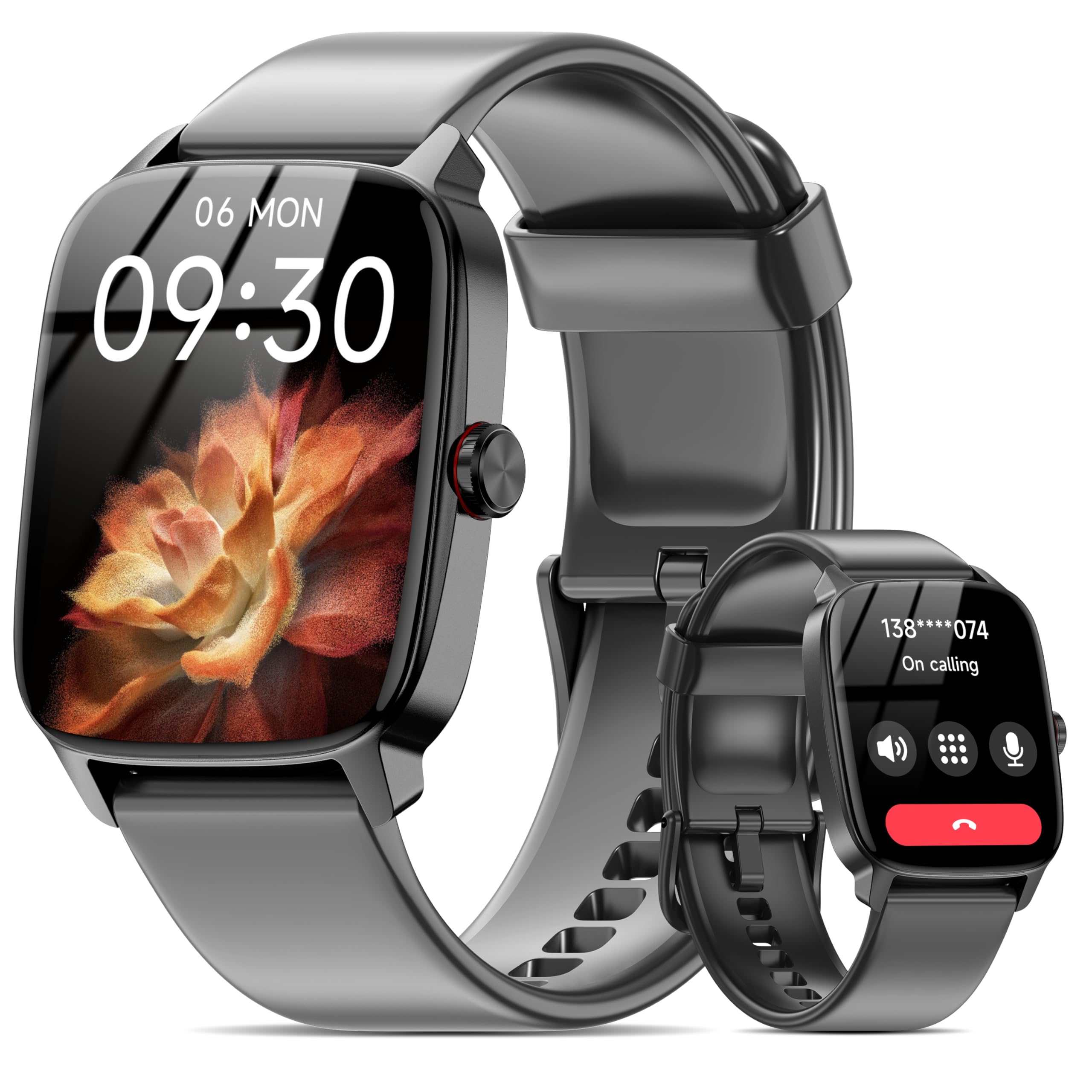 ❤スマートウォッチ ダイヤモンドデザイン 通話機能 3種ベルト付 Amazon | スマートウォッチ Bluetooth5.3通話機能付き Smart