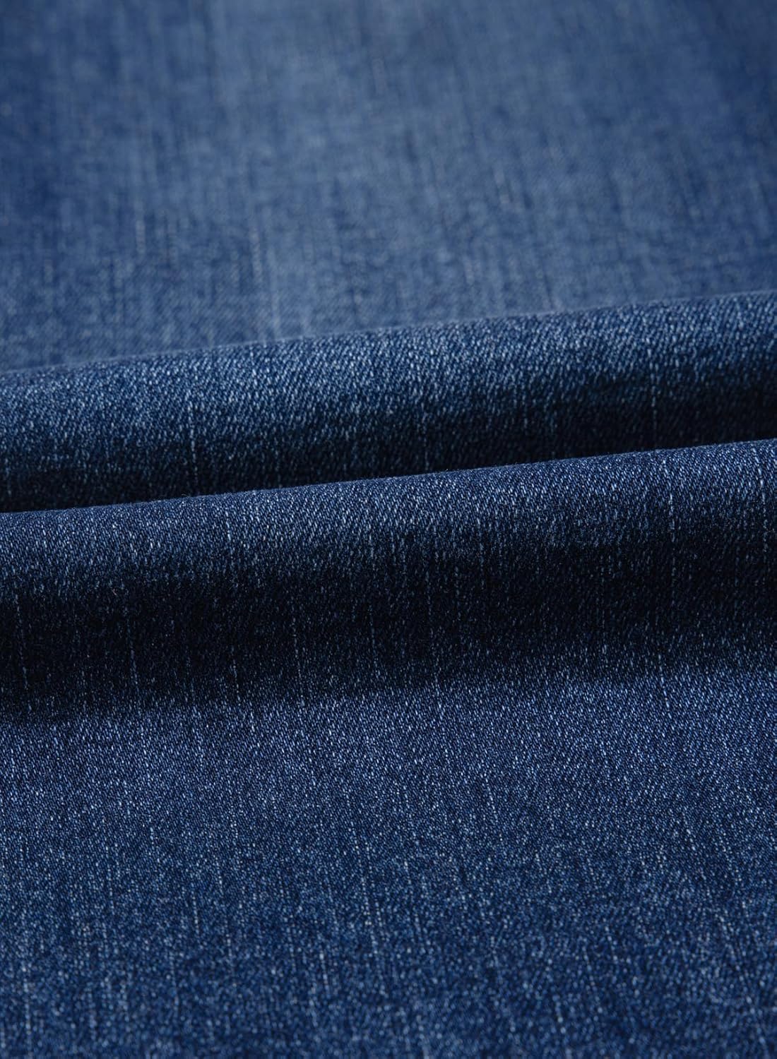 Sidefeel Women's Wide Leg Jeans High Waisted Tummy Control Stretchy Straight Leg Elastic Waist Trendy Denim Pants - Image 7