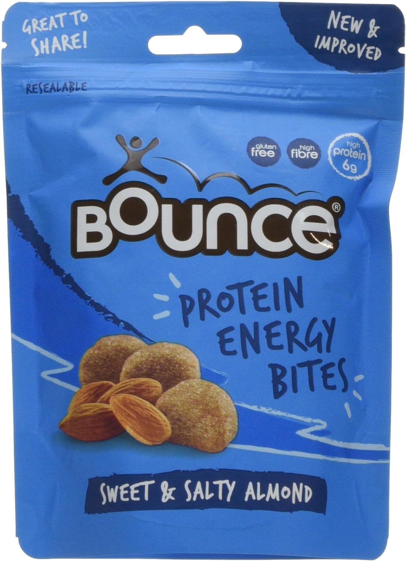 Bounce Foods Protein Energy Bites, Sweet and Salty Almond, 90 g
