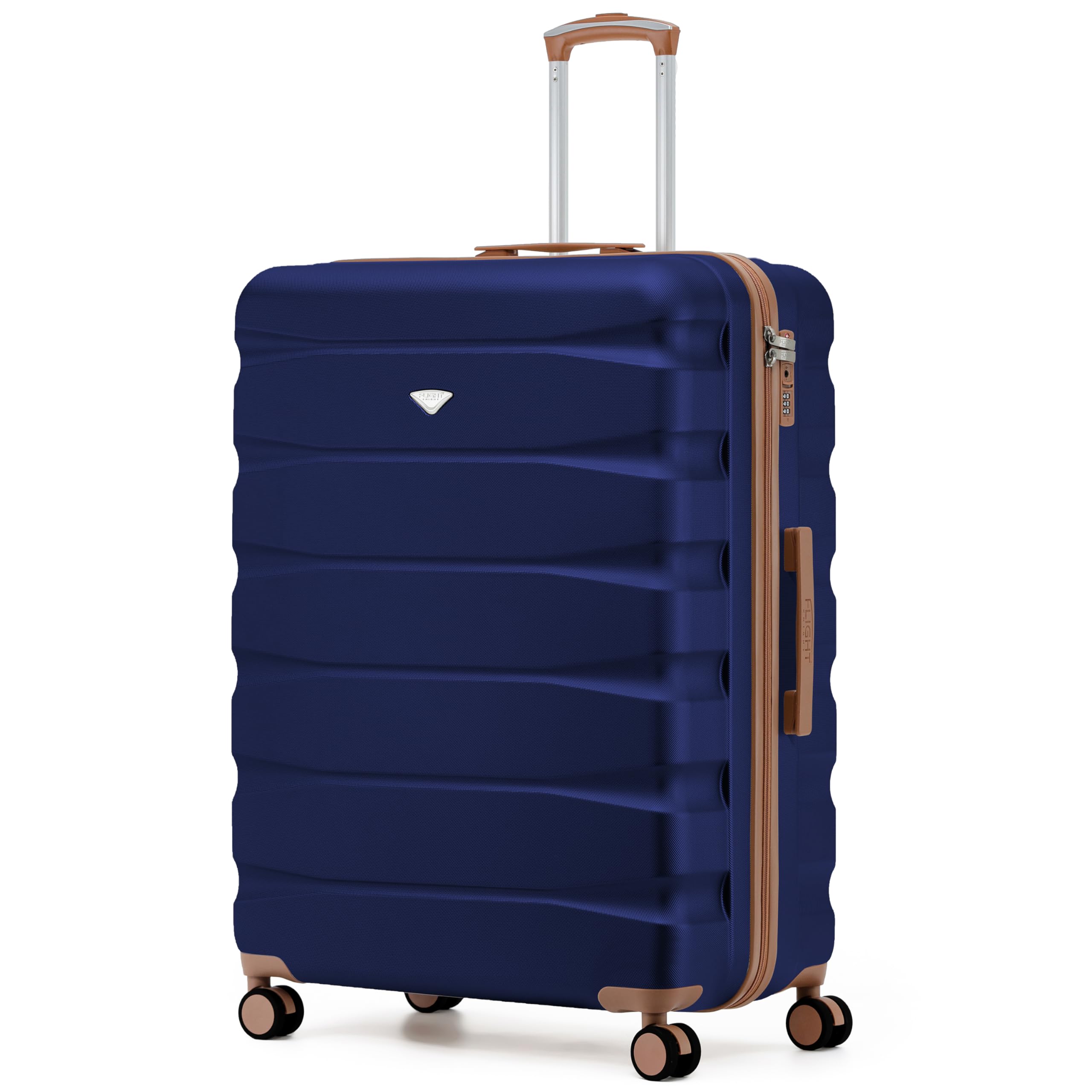Flight Knight Underseat Cabin Suitcase 45x36x20cm | Free Hand Luggage for EasyJet & Wizz Air | Lightweight ABS Hard Shell with 8 Silent-Glide Spinner Wheels | Max Space Travel Bag — view 161
