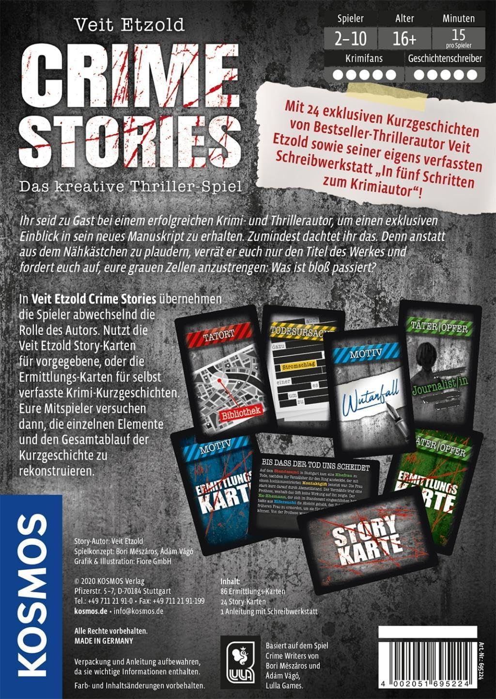 Franckh-Kosmos Veit Etzold - Crime Stories