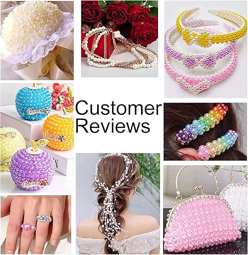 Miniatura 6 de PH PandaHall - Juego de cuentas redondas de cristal para hacer joyas, 6MM