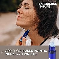 Vista 3 de BALIPURA - Crystal Aura Roll On - Aceite de aromaterapia Clear Mind - Aceites esenciales de árbol de té con cristales - Aceites esenciales - Aceites