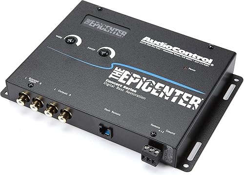Miniatura 4 de AudioControl El expansor Epicenter Bass Booster y procesador de restauración de graves (negro) con control remoto e incluye interconexiones de 17