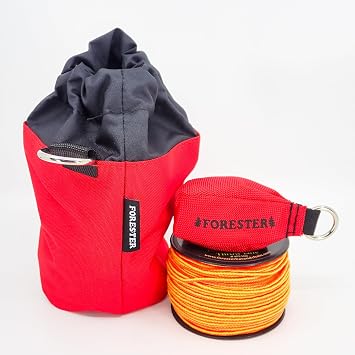 Forester Arborist Throw LINE Combo 15OZ Throw Bag, 166 LINE, Durable Bag