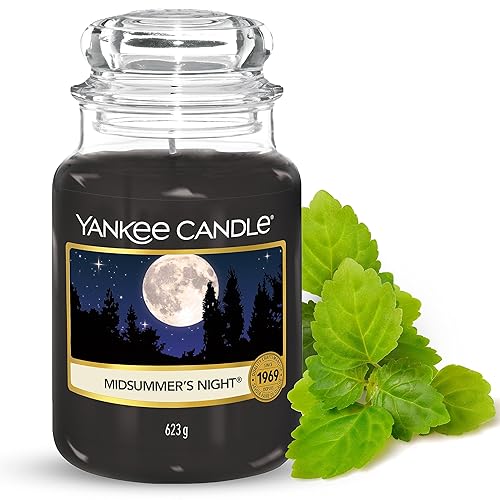 Immagine del prodotto Yankee Candle Candela Profumata In Giara Grande, Notte Di Mezza Estate, Durata Fino A 150 Ore, 10.7 X 10.7 X 16.8 Cm