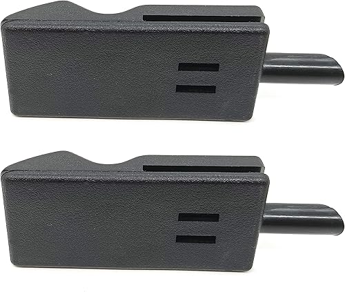 Miniatura 8 de Rldym Perilla de bloqueo de puerta lateral delantera o trasera interior 15844616 para Chevy GMC, Silverado Sierra 2007-2013, 1584-4616 2 unidades