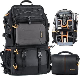 TARION 2 Bags in 1 Professional Extra Large Camera Backpack 27L PB01