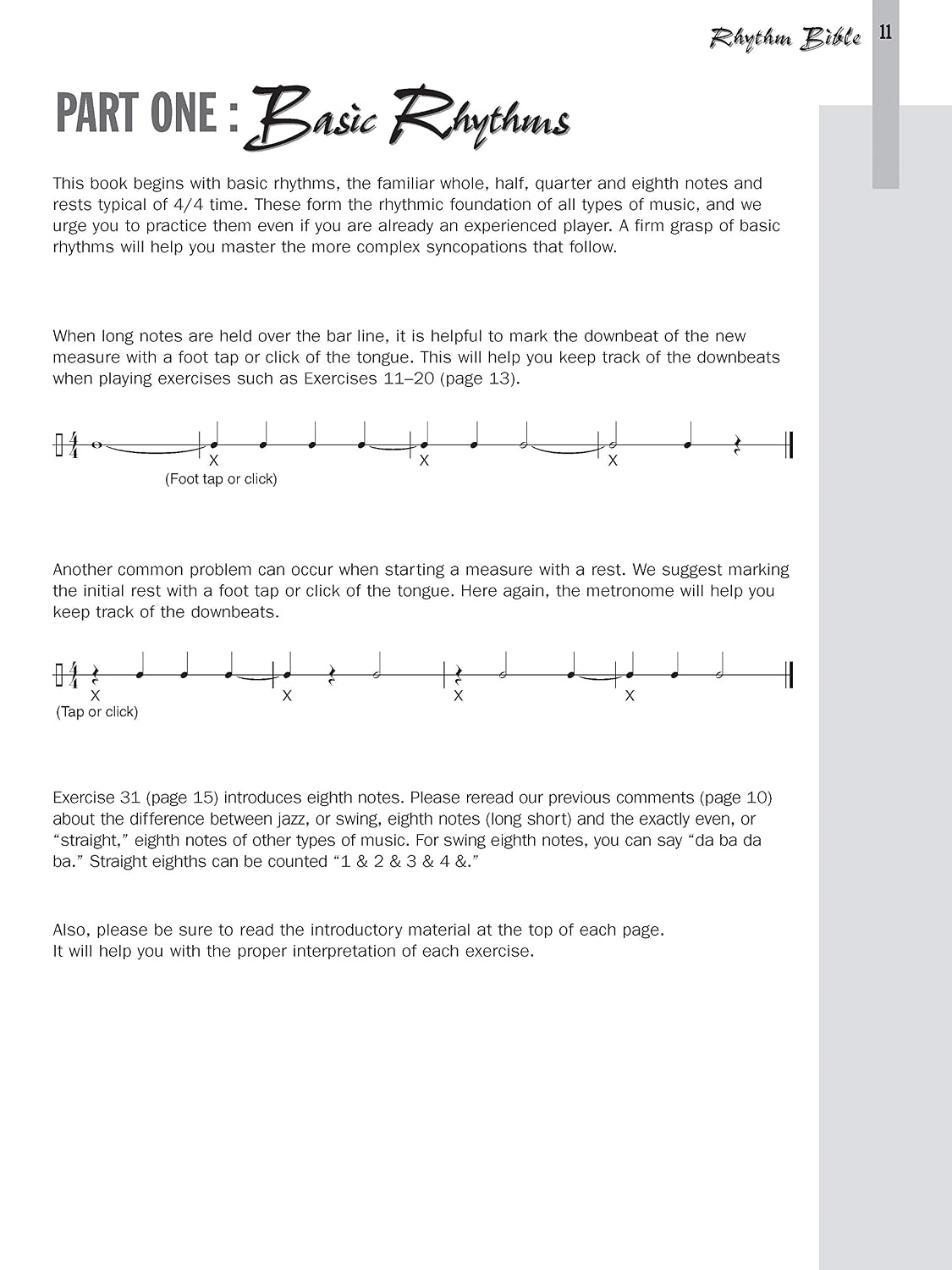 The Rhythm Bible: Book & Online Audio