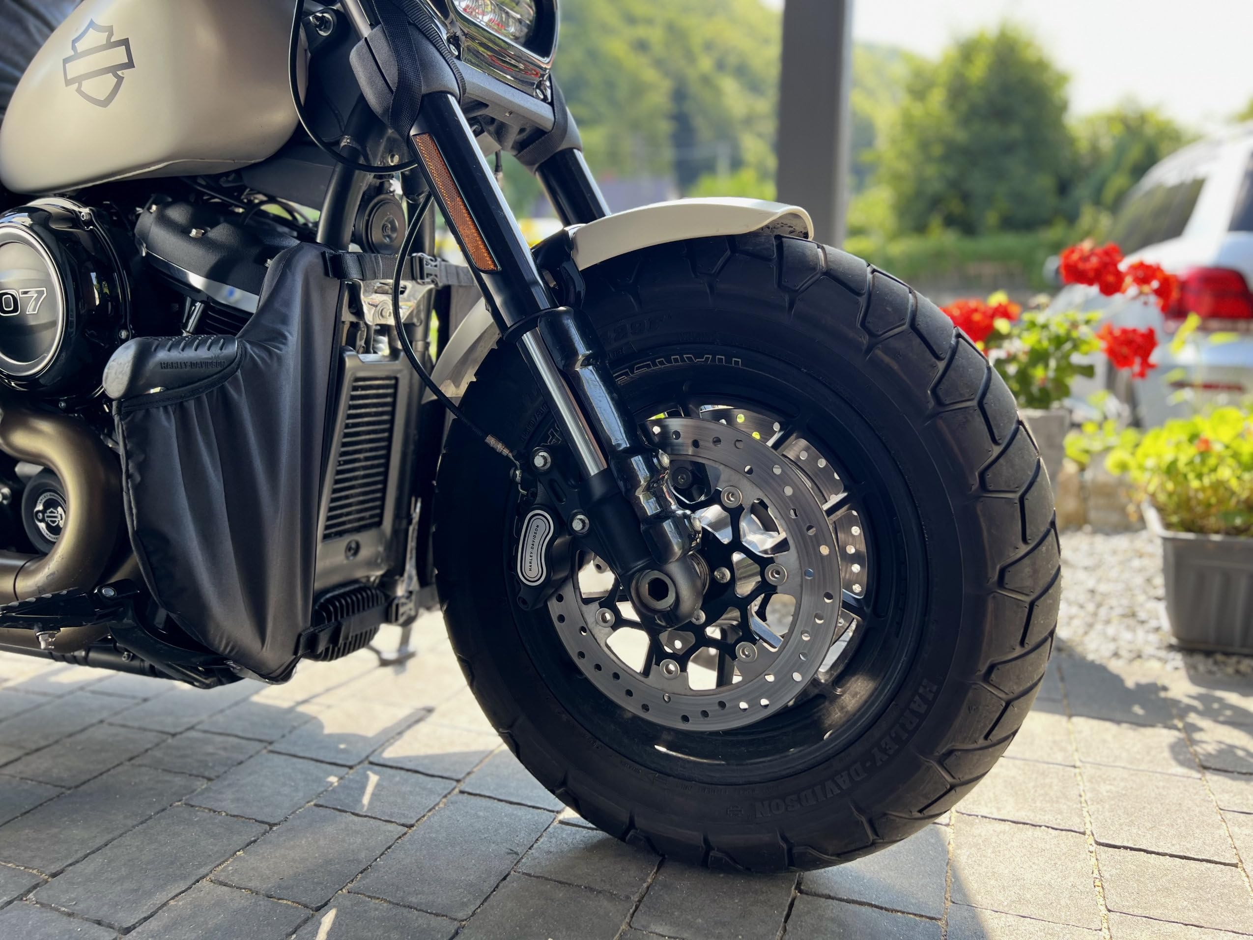 Sturzbügel Spritzschutz für Harley Davidson '14-später Touring Modelle Beinwärmer