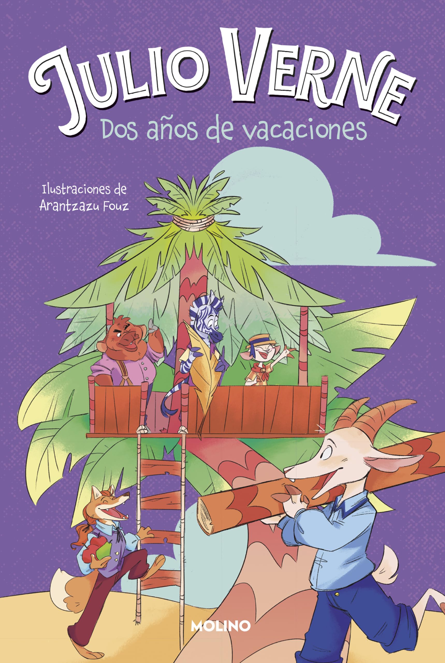 Dos años de vacaciones (Julio Verne para niños) (Peques)