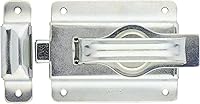 Vista 3 de National Hardware N101-600 V25 Pestillo para puerta giratoria chapado en zinc, 3/8 pulgadas