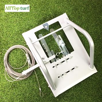 Artificial Grass Installation Tool Line Cutter Tool Turf Installation Tools (Silver)