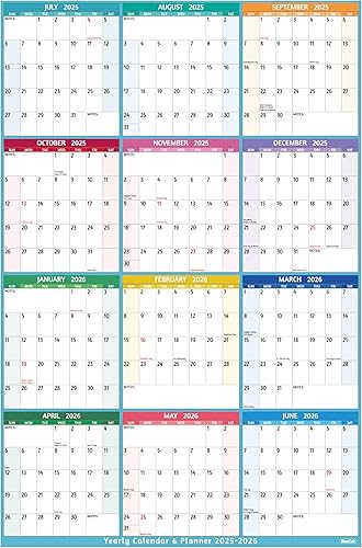 Calendario de borrado en seco 2024, calendario anual grande de pared 2024, 38.2 x 25.2 pulgadas, calendario reversible de 2 lados 2024,