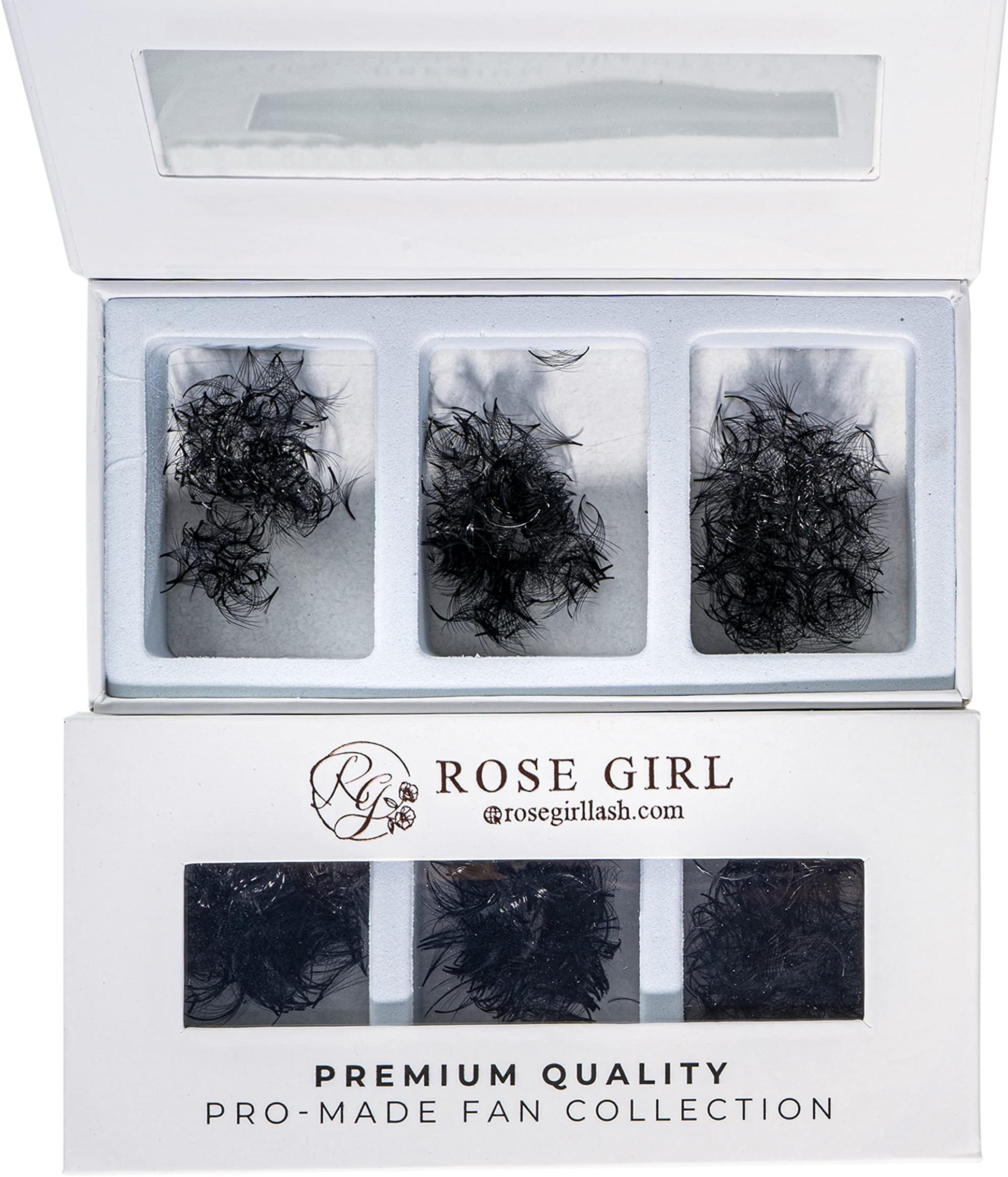 LOOSE WISPY MIX 3-750 Loose Hand Fan-Natural Look Volume Eyelashes From 3D To 16D-C CC D DD Curl-False Lashes Extensions-Thickness 0.03~0.1 mm-8~20 mm Length(Mix-9D-0.05-CC-8-9-10mm)