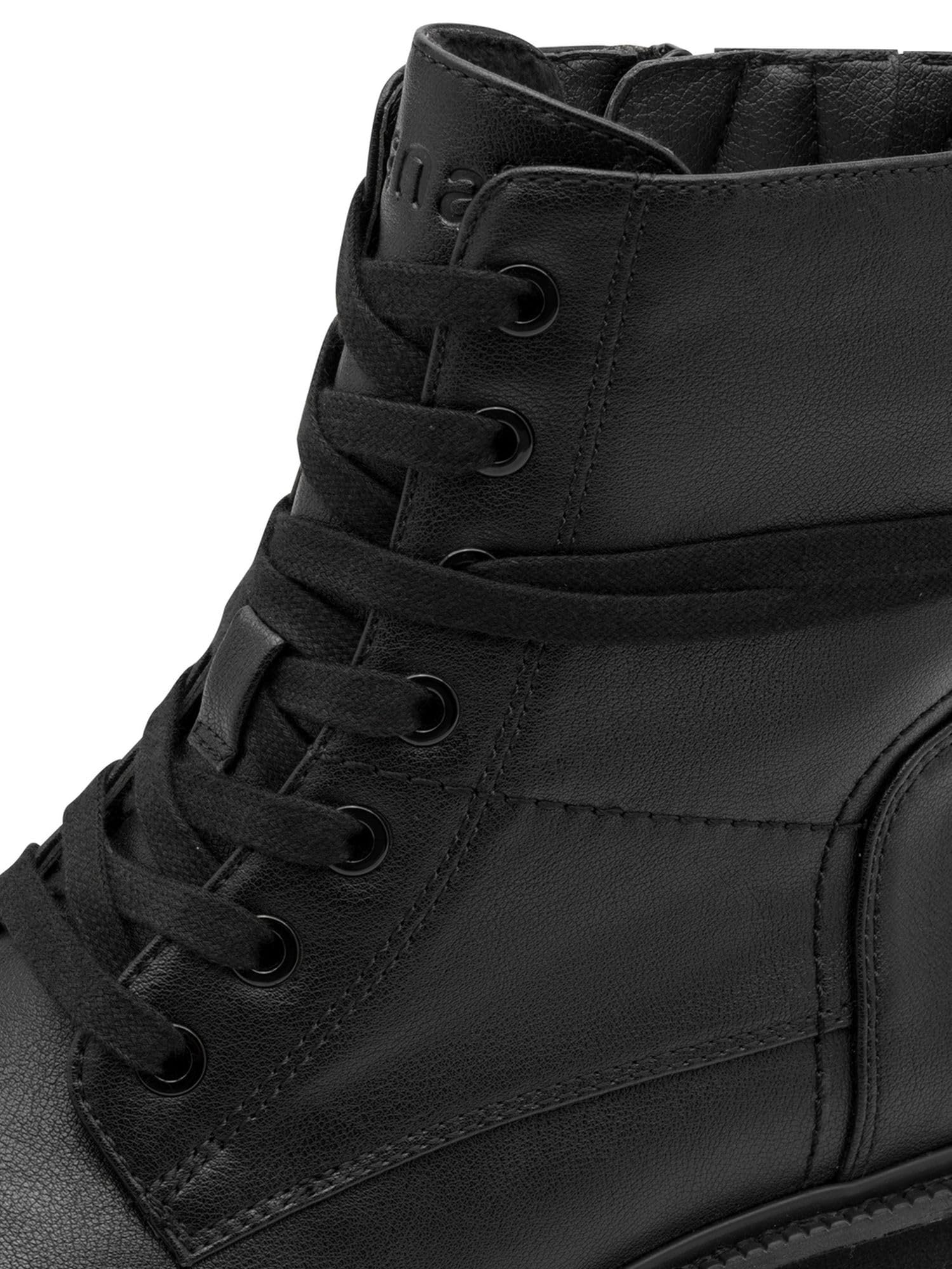 Jana Kobiety Jana Damen Lace Boot Flat VeganModa — buty