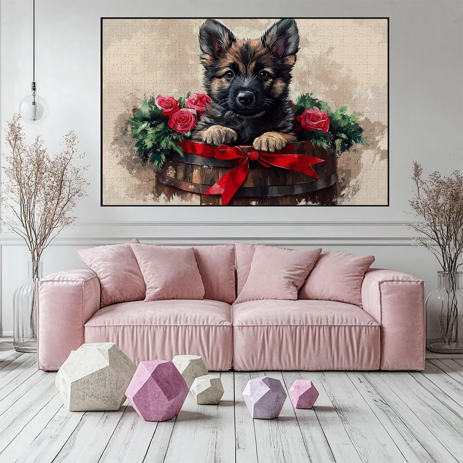Puzzle 2000 elementów puzzle dla dorosłych różowe 100 x 70 cm unikalne rzemiosło klasyczne 3D drewniana układanka do rodzinnych gier biznesowych, układanka do samodzielnego wykonania nawet do