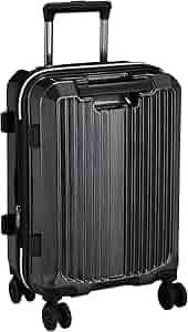 ミチコロンドン ハードジッパースーツケース 25L カーボンホワイト ミチコロンドン ハードジッパースーツケース 25L カーボン