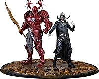 Vista 1 de McFarlane Toys- DC Multiverse Batman Who Laughs (Knight Armor) & The Merciless (Dark Multiverse) 7in Figure and Mega Figure McFarlane Collector