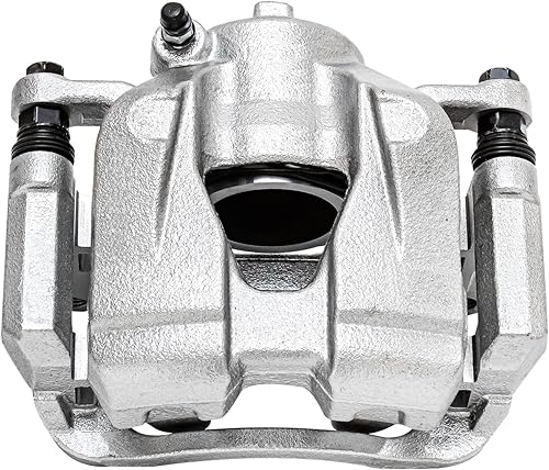 Miniatura 2 de Detroit Axle - Pinzas de freno delanteras izquierda y derecha con soportes de repuesto para Fiat 500X Jeep Renegade 2015-2018 - Juego de 2 piezas