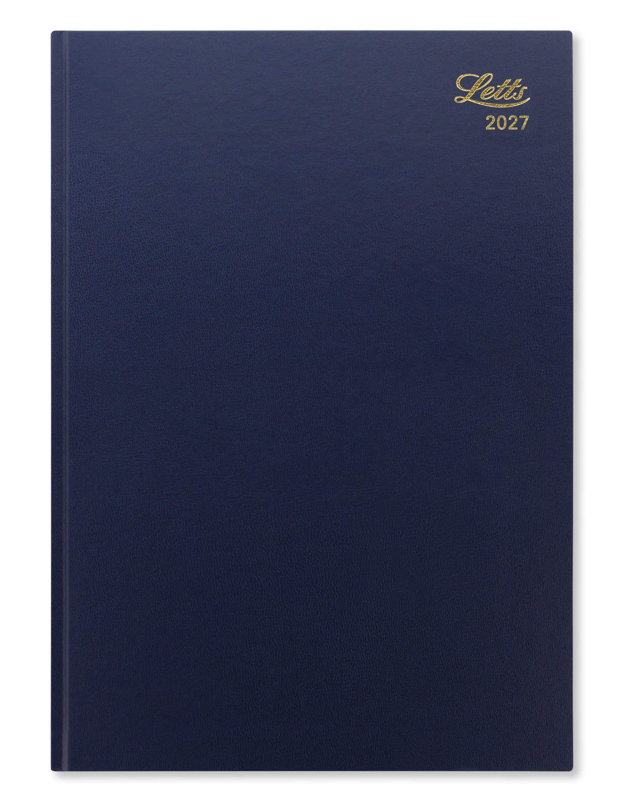 Letts of London Standard A4 week to view 2027 diary - Blue 27-T31ZBL