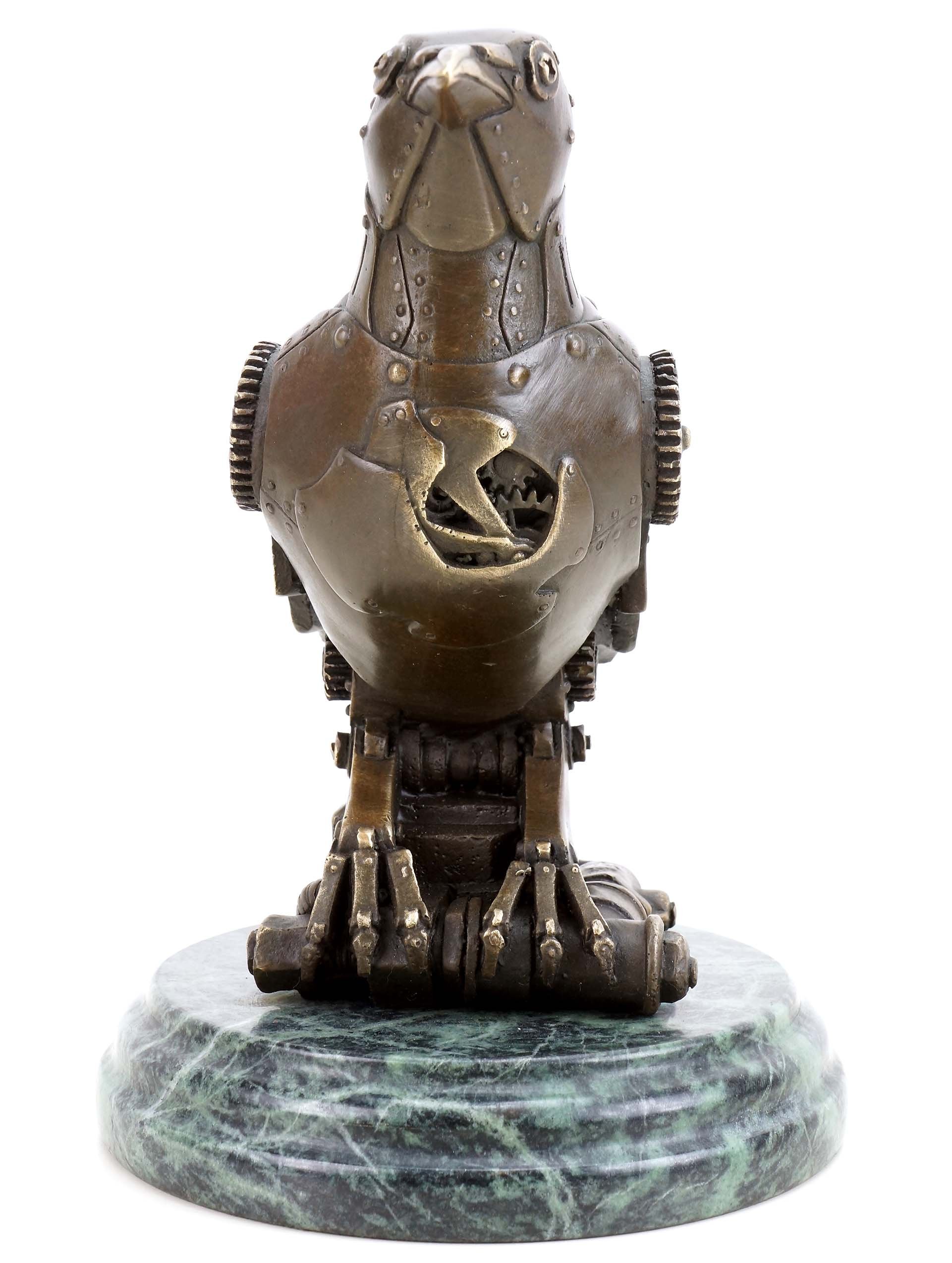 Amazon.co.jp: 現代アート – Steam Punk Figurine – ブロンズ鳥