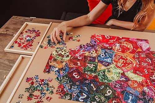 Miniatura 4 de Toynk Dice, Dice, Baby! Rompecabezas de 1000 piezas para adultos y niños, juego de mesa interactivo para el cerebro, juguetes educativos y juegos