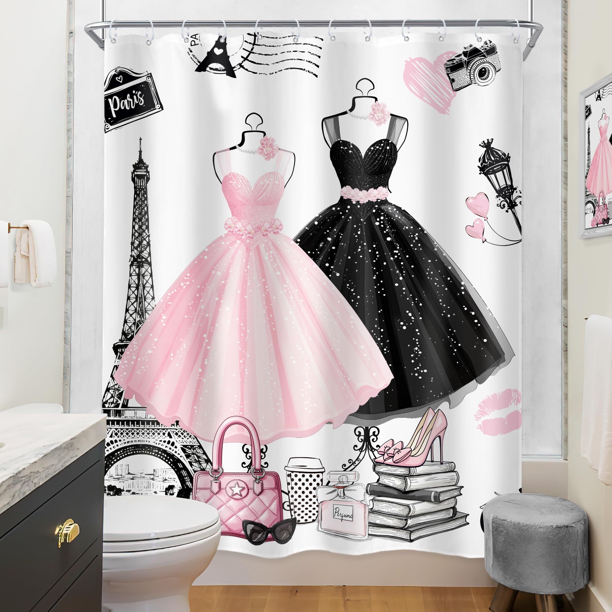strapless open back dress Same Long Sleeve Twist Dress | Hot Pink Sequin main image 1