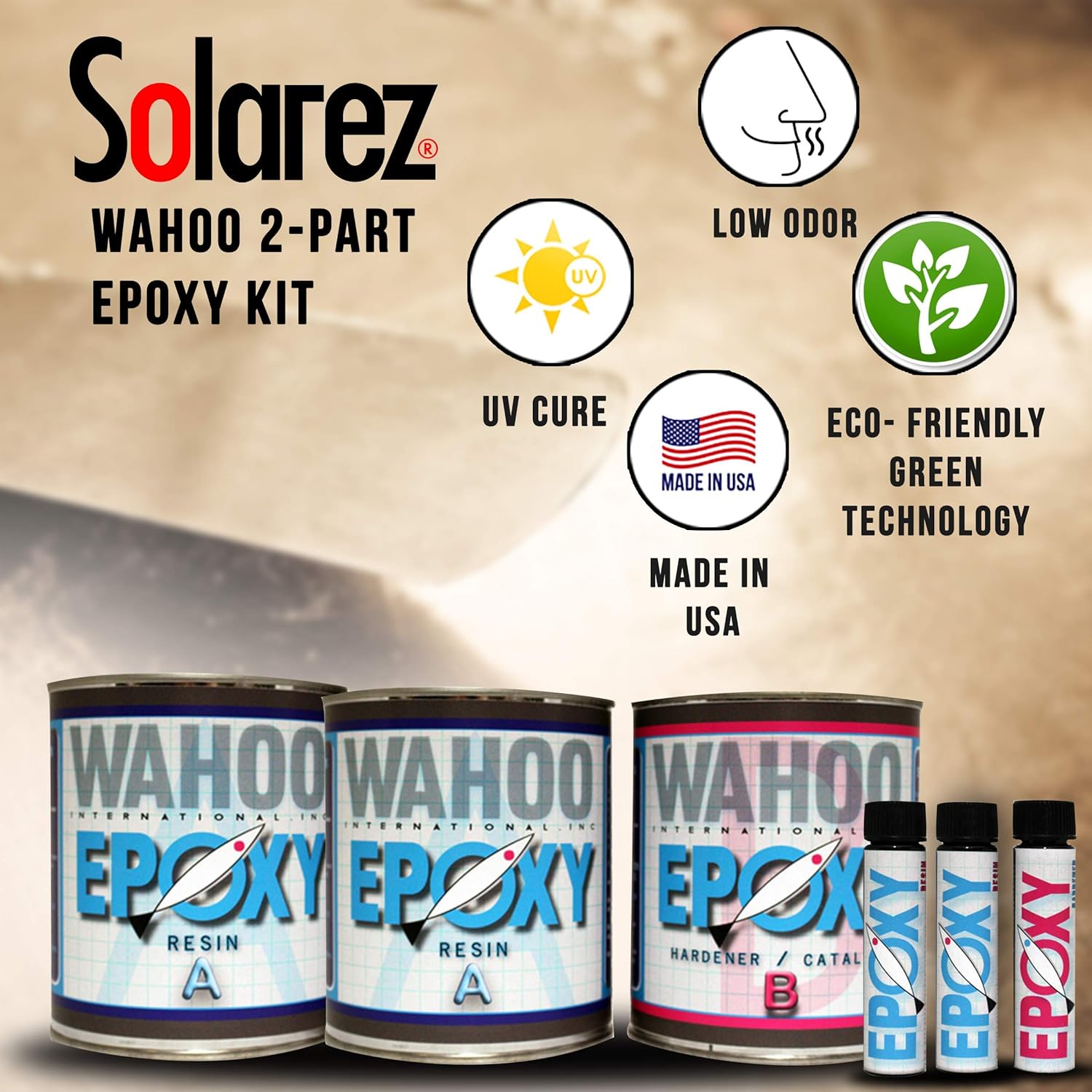 Solarez Wahoo 2 Part Epoxy