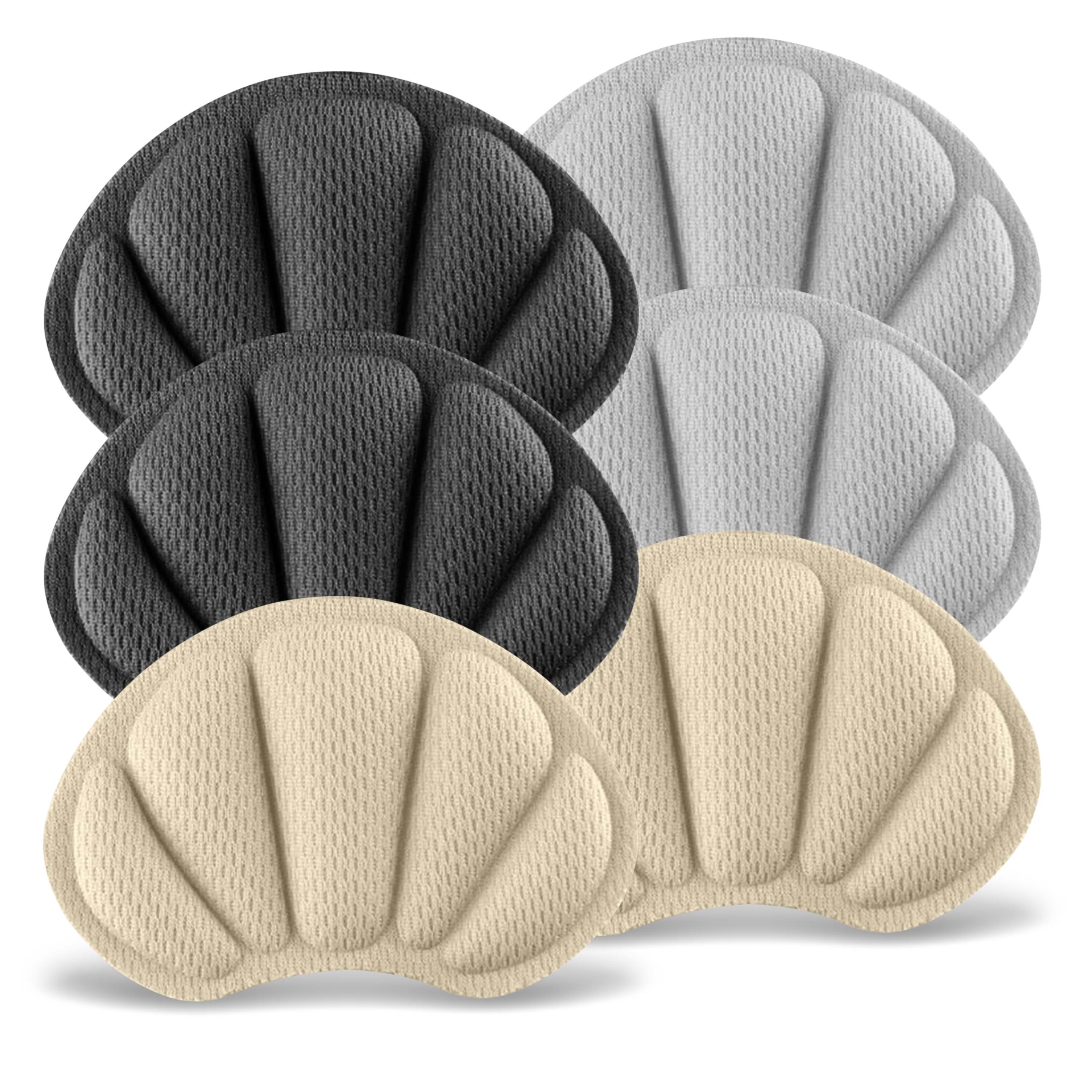Fersenpolster Schuhe 3 Paar,Premium Fersenschutz Fersenkissen, Antirutsch Einlagen Fersenpolster für Große Schuhe, Schuh Fersen Reparatur aus Memory Foam–Fersenschutzpolster gegen Reibung,Blasen