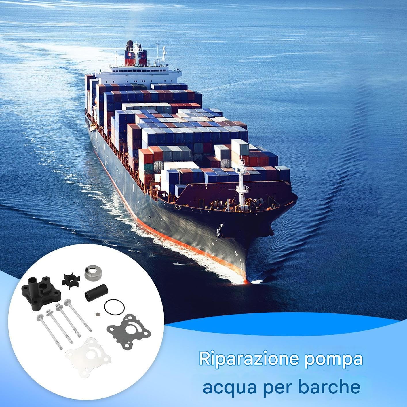 Kit Di Riparazione Per La Pompa Acqua Preciso Robusto Rapido | Riparazione Del Motore Marino Per Officina Fai Da Te Appassionati Di Attività All'Aperto Manutenzione Del Motore