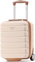 Flight Knight Lightweight 2 Wheel ABS Hard Case Suitcases Hand Luggage in Cabin Approved for Over 100 Airlines Including Easyjet and Maximum Dimensions for Vueling and Wizz Air 40 x 30 x 20 cm