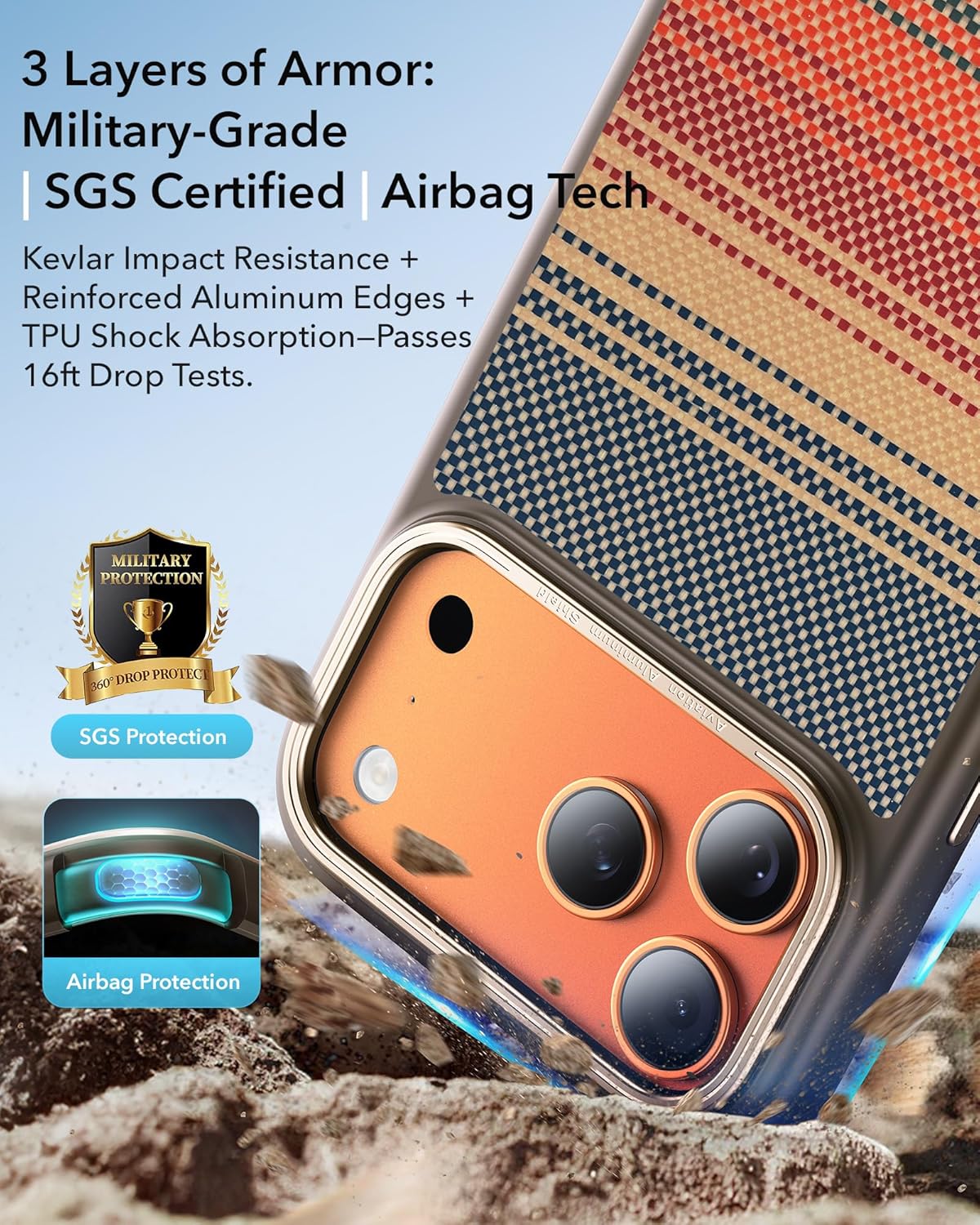 Maledan for iPhone 17 Pro Case - Ultra Slim Case for iPhone 17 Pro with Caseless Feel[Camera Control][Fit for Magsafe]Shockproof Magnetic iPhone 17Pro Phone Case, TPU & 1500D Aramid Carbon Fiber Woven