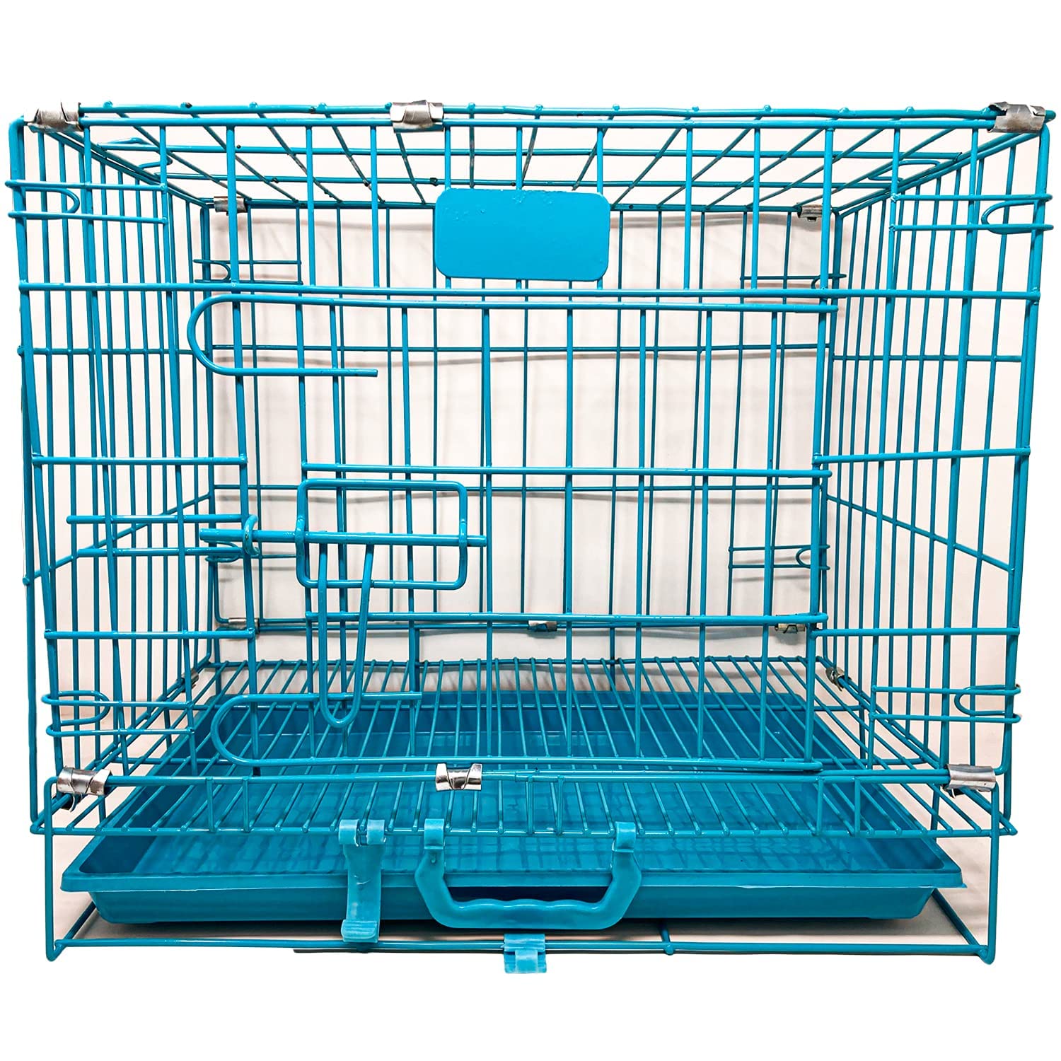KittuPet Dog Cage Double Door Heavy Duty Folding Metal Kennel for Large Size Dogs and Adults (36 inch Blue cage) (B0BLHNJGYW) Amazon Price History, Amazon Price Tracker