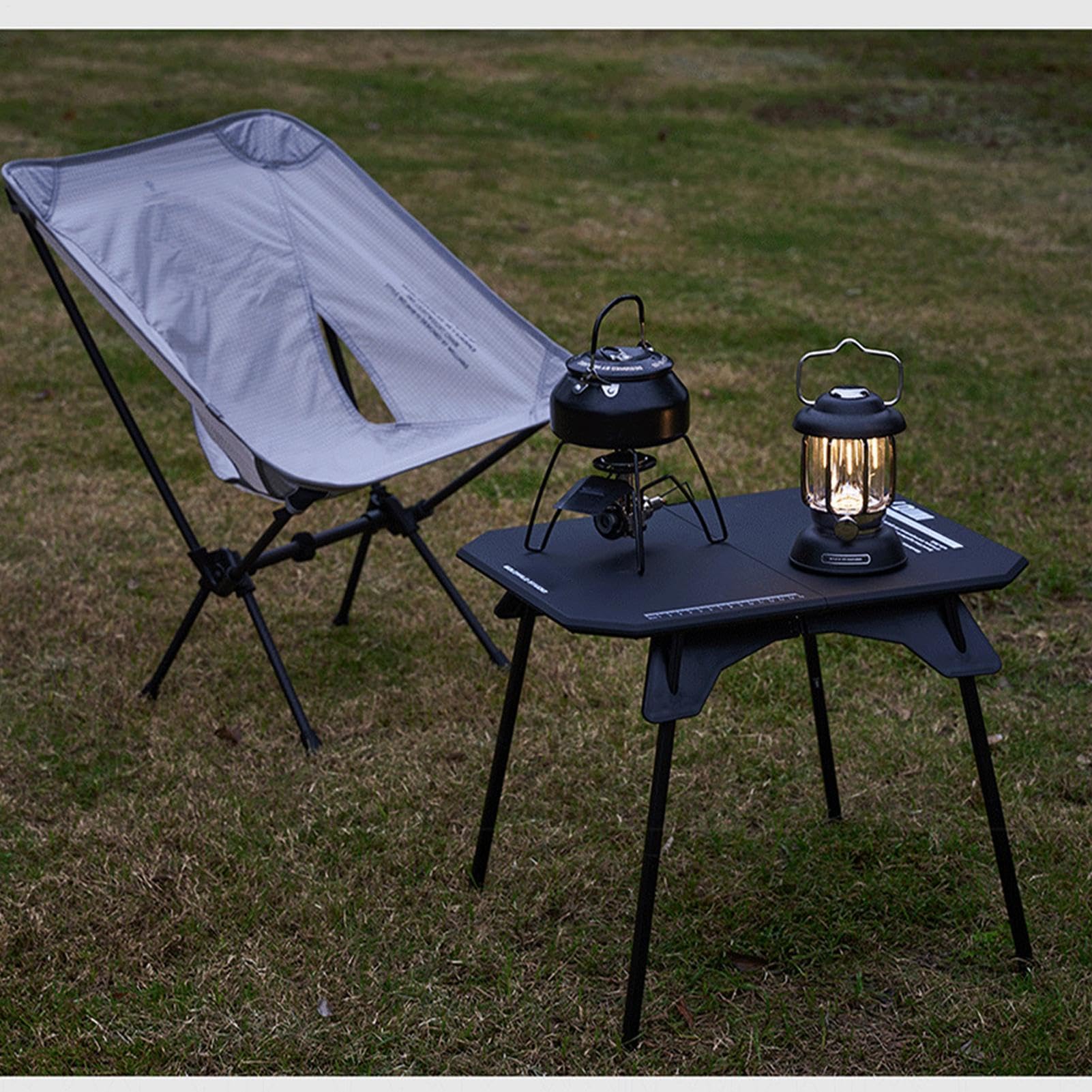 Mesa Plegable para en Camping De Múltiples Funciones, Portátil, Plegable y