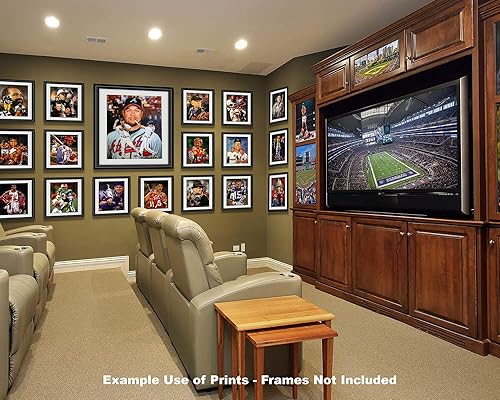 Miniatura 4 de Atlanta Braves 3rd Base Chipper Jones MLB Baseball Player HOF Hall of Fame Art Print 1AM3 CHOICES 8x10-40x50