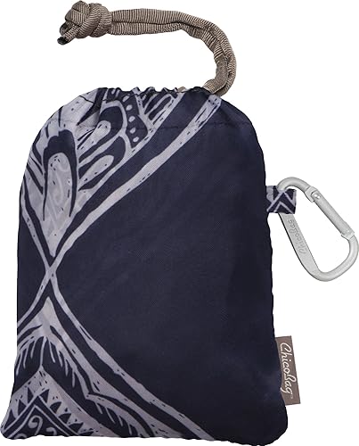 Miniatura 2 de ChicoBag Vita - Bolsa reutilizable con clip de mosquetón Bolsas de compras compactas reutilizables Respetuosas con el medio ambiente, Bandana de