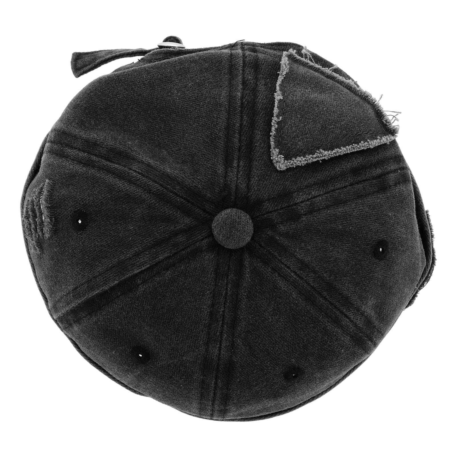 Healeved Berretto Senza Visiera da Uomo in Design Cinese Vintage, Cappello Traspirante in Cotone Casual, Berretto Senza Bordo Adatto per Uso Quotidiano e attività all'Aperto