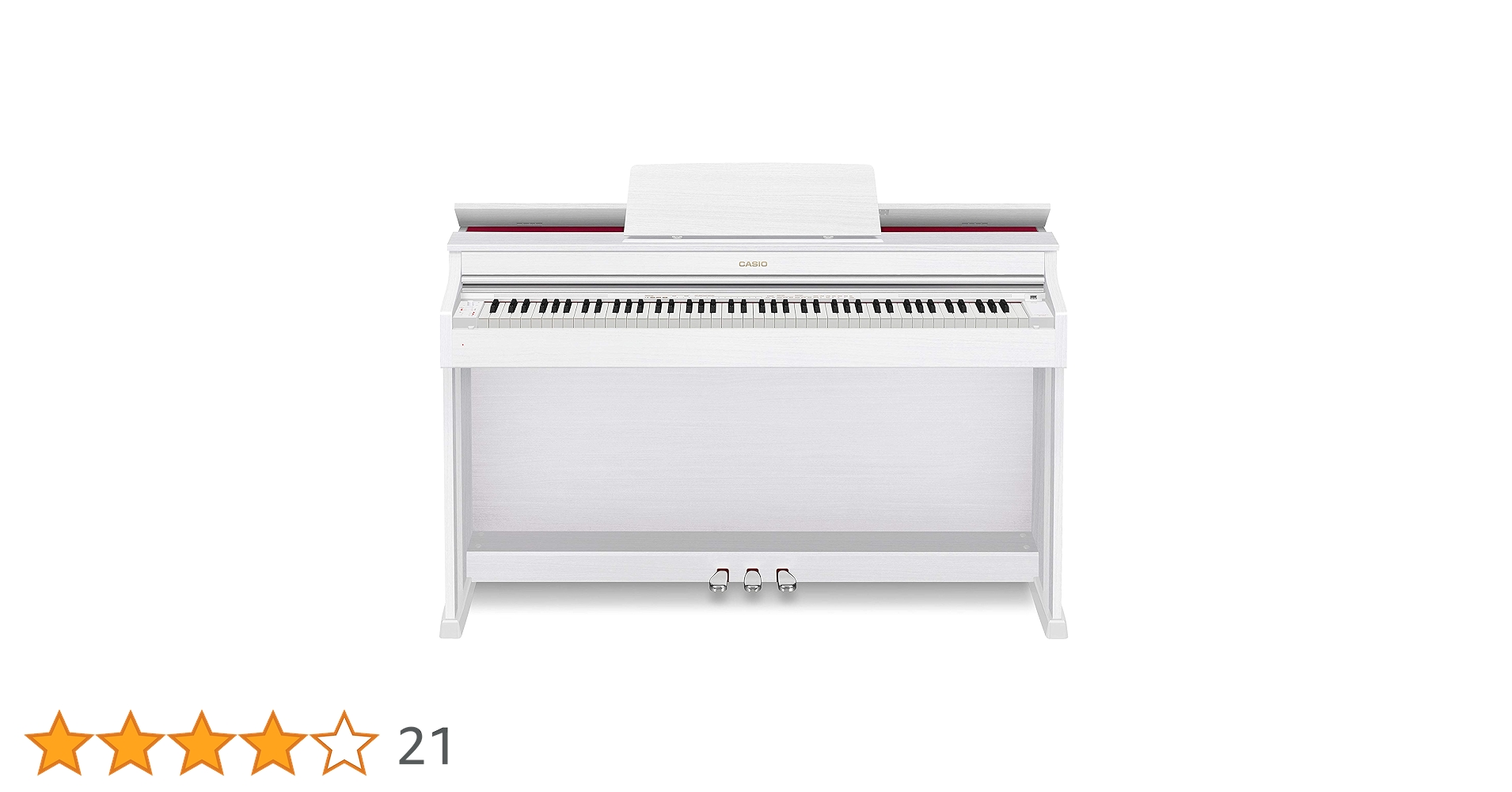 Amazon | カシオ（CASIO） 電子ピアノ CELVIANO AP-470WE