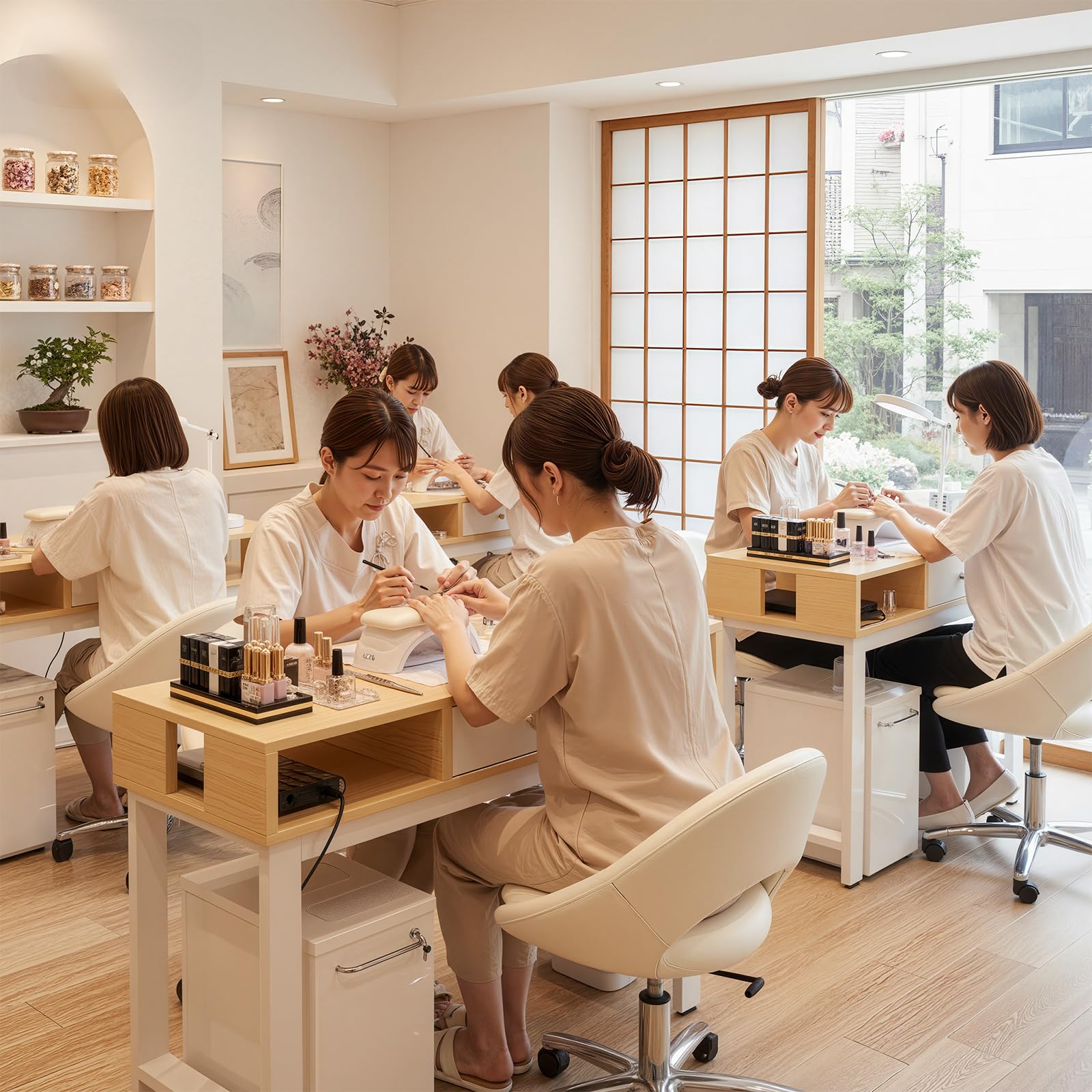 Amazon.co.jp: ネイルテーブル マニキュアテーブル ネイルデスク