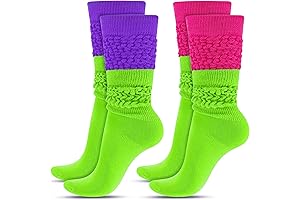 Nostalgic 80's Vibe: Flaunt Your Style with Retro Women's Socks