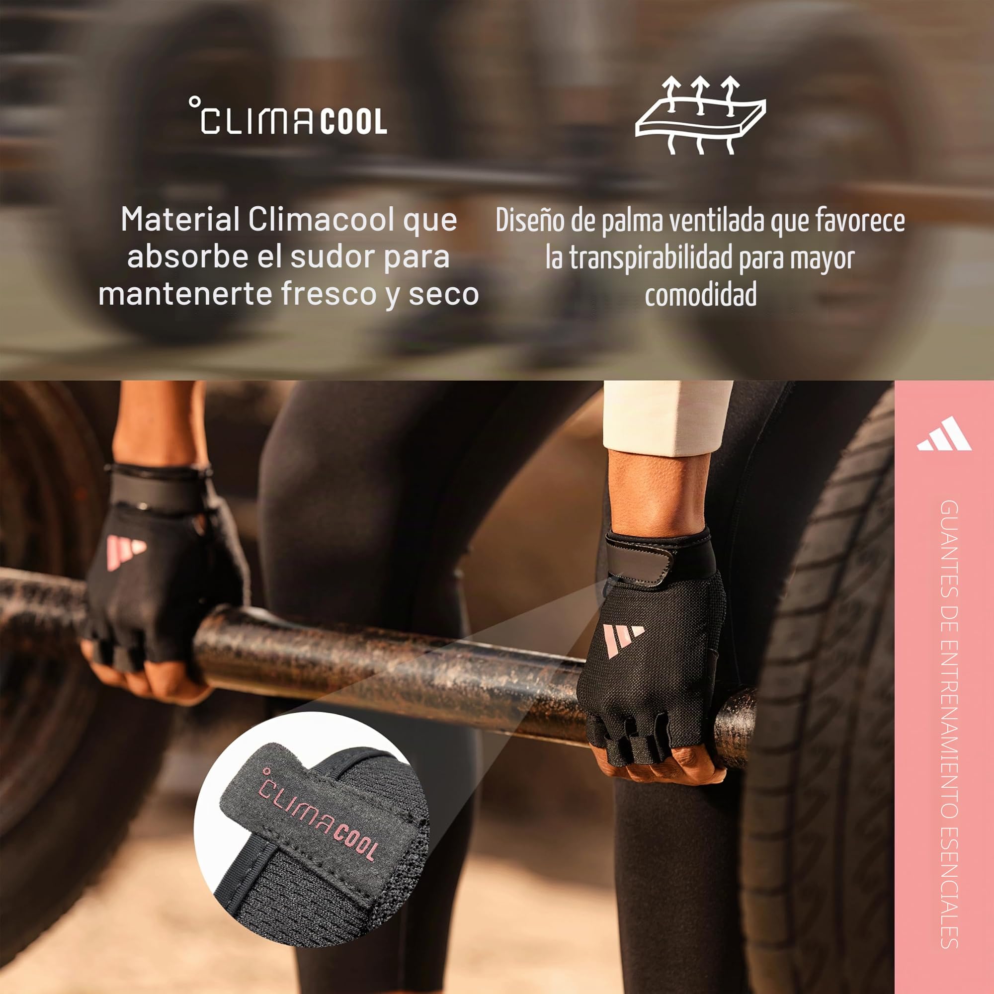 adidas Unisex – Guantes de Entrenamiento Esenciales para Adultos