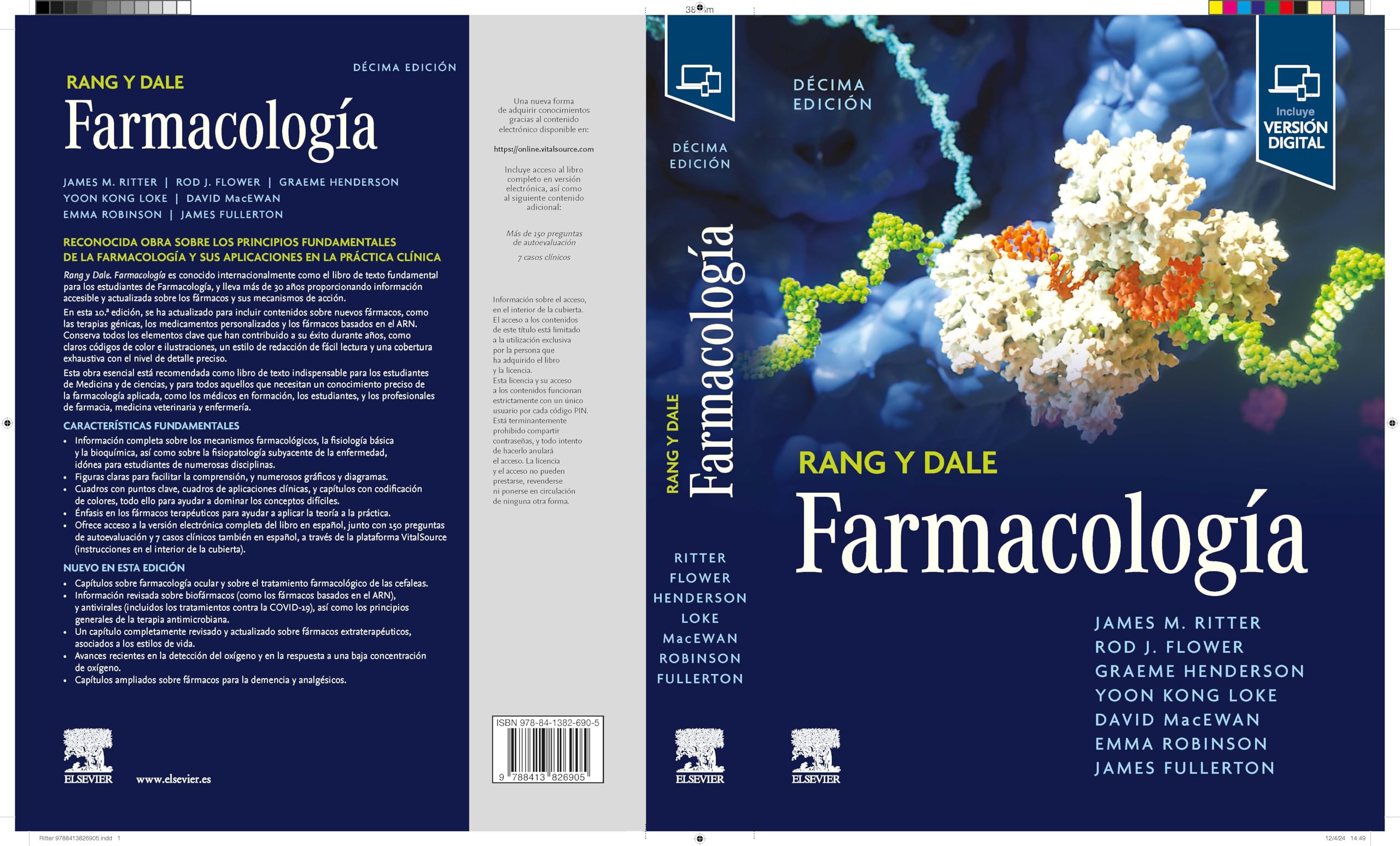 Rang y Dale. Farmacología (10ª ed.)
